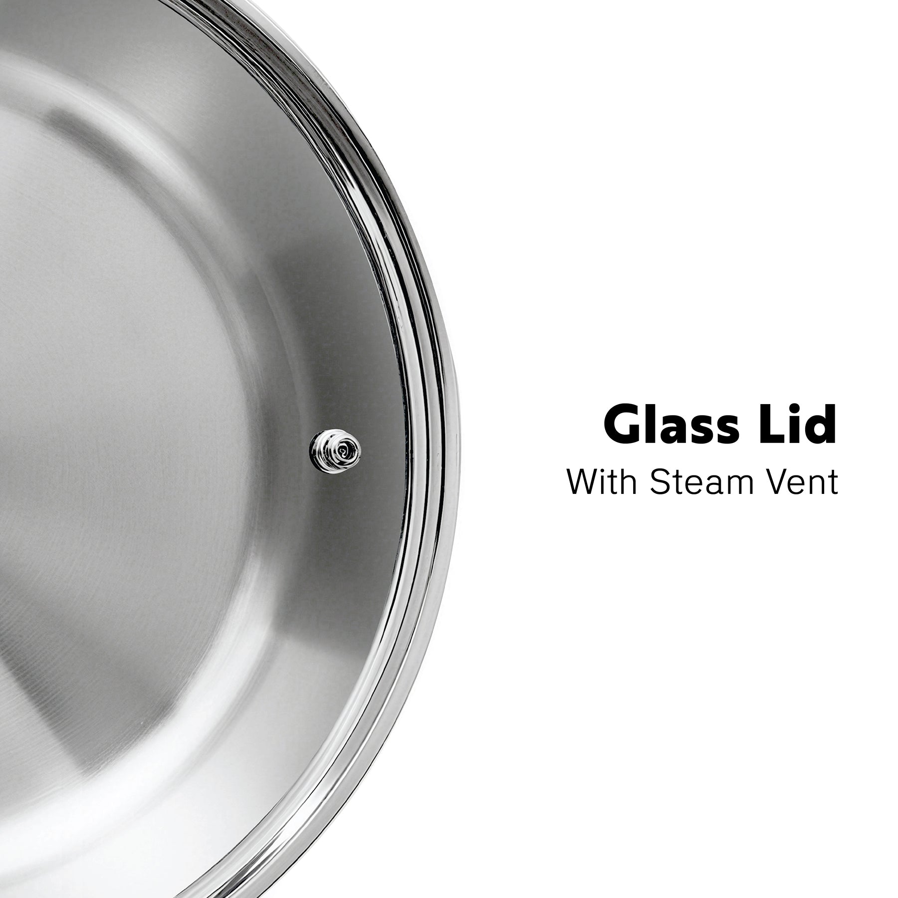 Tri-Ply Stainless Steel 
10-Piece Set